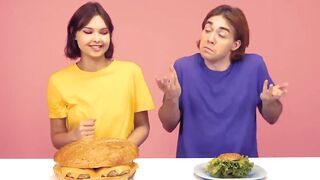 Eating burger challenge | Food challenge | Eating challenge