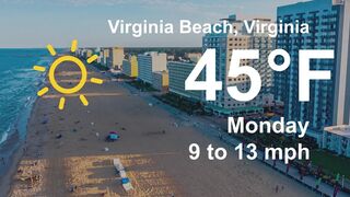 Virginia Beach Virginia Forecast and Events for Monday December 19