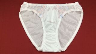 White Nylon Panties Women’s Underwear Panty Bikini Sexy With Lace Pink & Light Blue Japanese St...