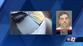 Suspect facing several charges after being accused of stealing trailer from a marine veteran's home