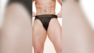 Steve Grand Male Model Underwear Photoshoot (for GRAND-AXIS "ATLAS Collection")