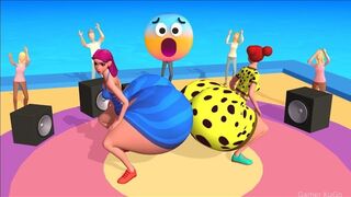 TWERK RACE GAME NEW LEVELS | FREE GAMEPLAY VIDEO GAMING