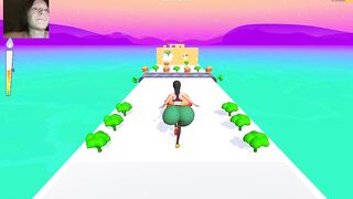 Twerk Race 3D — Running Game All Levels Android Gameplay with Webcam | LEVEL 52