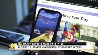 World Business Watch: TikTok bans hit more US states; ban on govt-managed devices | WION News