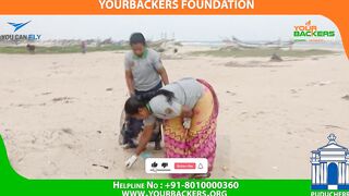 PY - 19th Dec 2022 Remove plastics from the seashore - Beach Cleanup drive by Yourbackers Puducherry