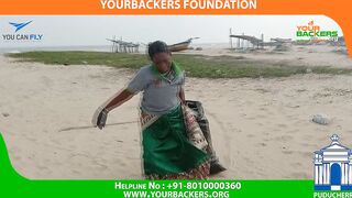 PY - 19th Dec 2022 Remove plastics from the seashore - Beach Cleanup drive by Yourbackers Puducherry