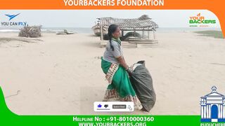 PY - 19th Dec 2022 Remove plastics from the seashore - Beach Cleanup drive by Yourbackers Puducherry