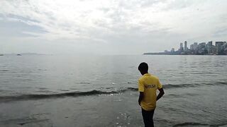 Chowpatty beach ⛱️ || Mumbai Maharashtra ||@adeshyadav67