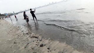 Chowpatty beach ⛱️ || Mumbai Maharashtra ||@adeshyadav67