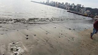 Chowpatty beach ⛱️ || Mumbai Maharashtra ||@adeshyadav67