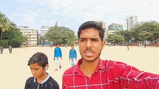 Chowpatty beach ⛱️ || Mumbai Maharashtra ||@adeshyadav67