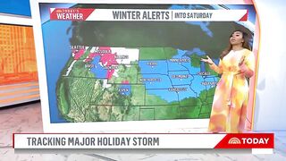 Massive Storm Takes Shape, Set To Impact Holiday Travel Rush