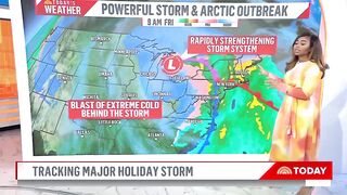 Massive Storm Takes Shape, Set To Impact Holiday Travel Rush