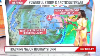 Massive Storm Takes Shape, Set To Impact Holiday Travel Rush