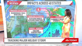 Massive Storm Takes Shape, Set To Impact Holiday Travel Rush