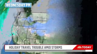 Massive Storm Takes Shape, Set To Impact Holiday Travel Rush