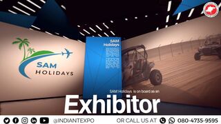 SAM Holidays is on board with the Indian Travel Exhibition 2023