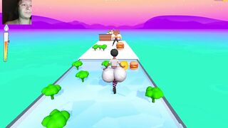 Twerk Race 3D — Running Game All Levels Android Gameplay with Webcam | LEVEL 89