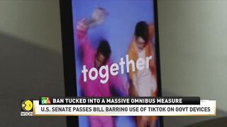 World Business Watch: US Senate passes bill barring use of TikTok on government owned devices | WION