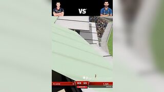 Virat Kohli vs De Villiers - Challenge Mode - Cricket 22 #Shorts #cricket