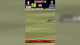 Virat Kohli vs De Villiers - Challenge Mode - Cricket 22 #Shorts #cricket