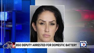 BSO deputy arrested, facing felony charge out of Palm Beach County