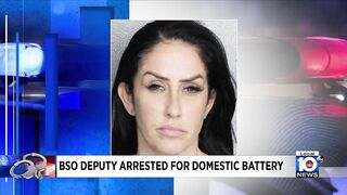 BSO deputy arrested, facing felony charge out of Palm Beach County