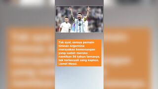 Foto Lionel Messi Angkat Trofi Pecahkan Rekor di Instagram