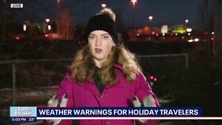 Travel headaches for the holiday season with recent winter storms | FOX 13 Seattle