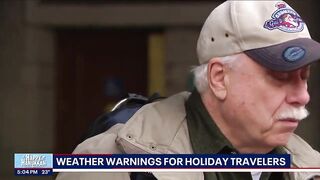 Travel headaches for the holiday season with recent winter storms | FOX 13 Seattle