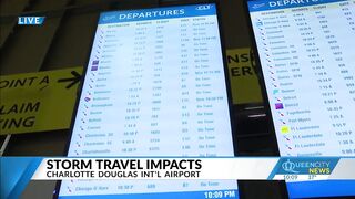 CLT, other cities may be hit with travel troubles