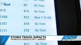 CLT, other cities may be hit with travel troubles