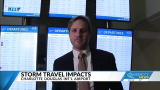 CLT, other cities may be hit with travel troubles