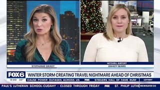 Wisconsin winter storm compounds Christmas travel stress | FOX6 News Milwaukee