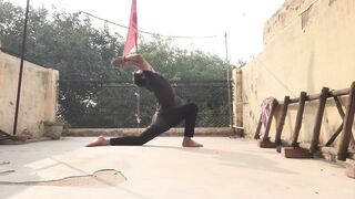 Anjaneyasana -How To Do Low & High Lunge Pose |Yoga With Rahul|