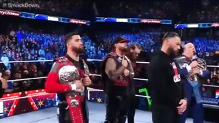 Sami Zayn Challenge Kevin Owens & John Cena WWE Smackdown Highlights 23 December 2022 HD