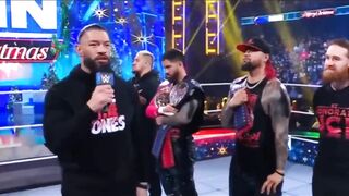 Sami Zayn Challenge Kevin Owens & John Cena WWE Smackdown Highlights 23 December 2022 HD