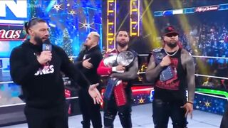 Sami Zayn Challenge Kevin Owens & John Cena WWE Smackdown Highlights 23 December 2022 HD