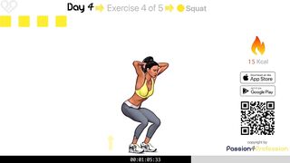 30 DAY BUTT challenge Day 4️⃣ - Level 1 ????