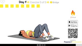 30 DAY BUTT challenge Day 4️⃣ - Level 1 ????