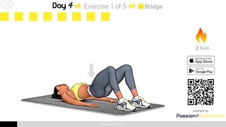 30 DAY BUTT challenge Day 4️⃣ - Level 1 ????