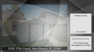 1555 17th Court, Vero Beach, FL 32962