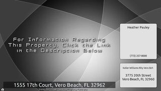 1555 17th Court, Vero Beach, FL 32962