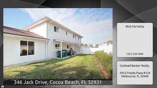 346 Jack Drive, Cocoa Beach, FL 32931