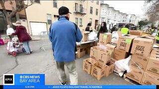 Popup food bank in San Francisco's North Beach sees soaring demand