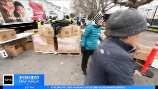 Popup food bank in San Francisco's North Beach sees soaring demand