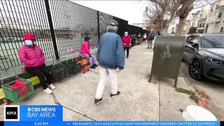 Popup food bank in San Francisco's North Beach sees soaring demand