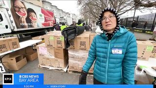 Popup food bank in San Francisco's North Beach sees soaring demand