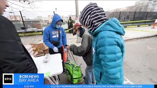 Popup food bank in San Francisco's North Beach sees soaring demand