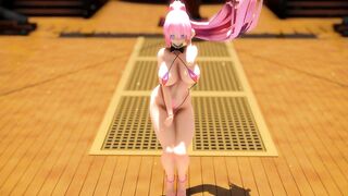 【MMD】Phone Number - Luka Thicc Bikini (Vocaloid)【4k60fps】